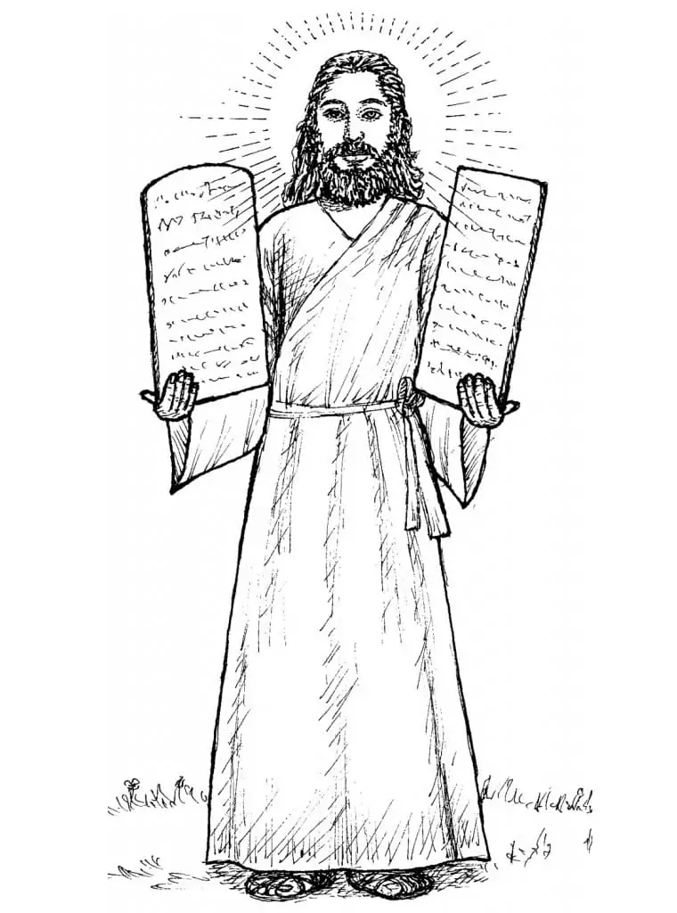 Moses Ausmalbilder 50