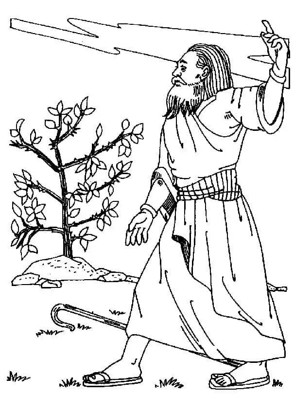 Moses Ausmalbilder 7