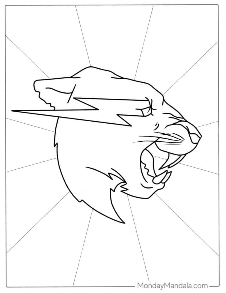 Desenhos de Mr Beast Para Colorir 4
