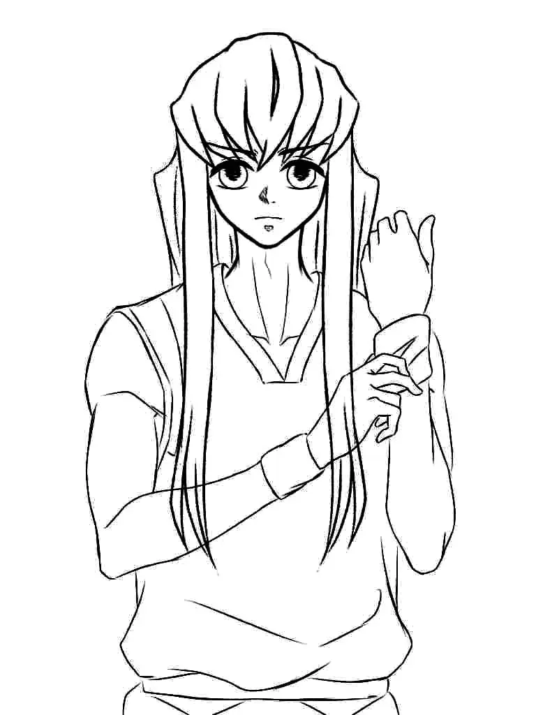 Muichiro Tokito Coloring Pages
