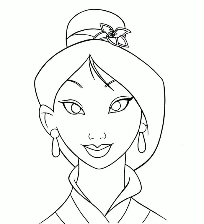 Mulan Coloring Pages 26