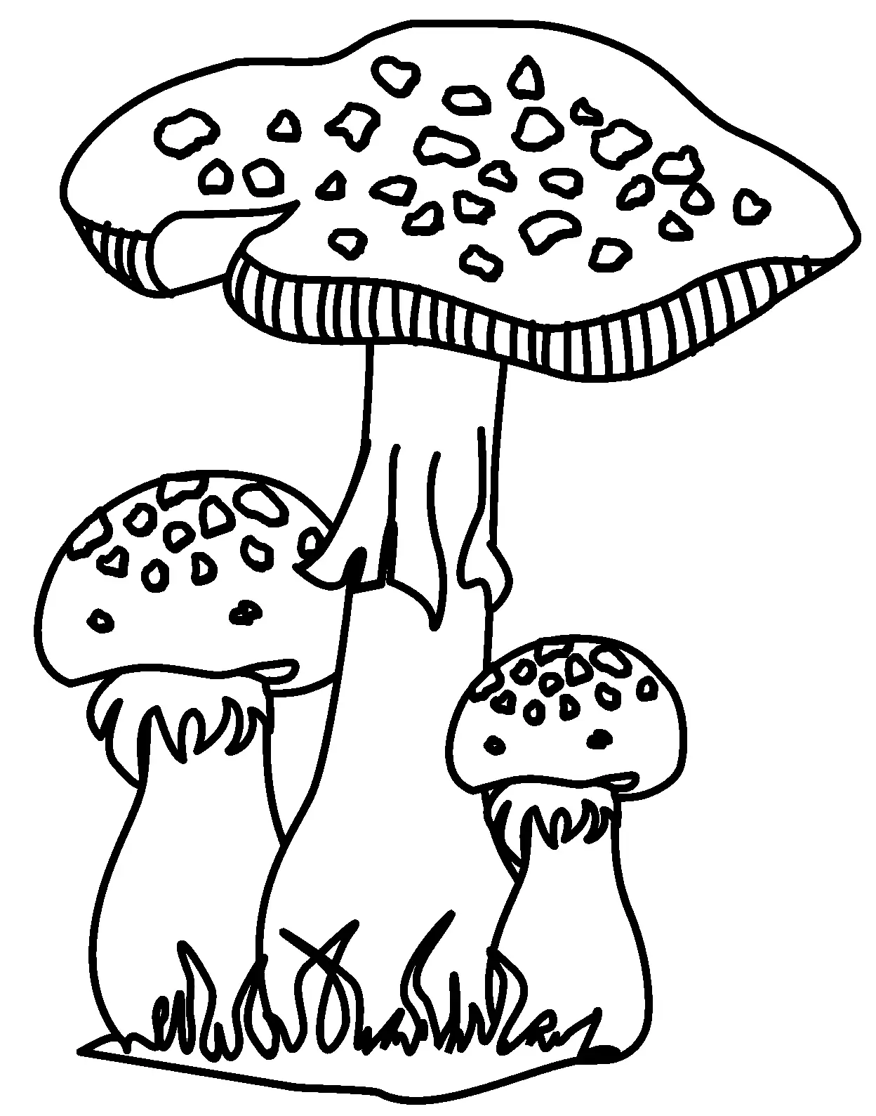 Pilz Ausmalbilder 169