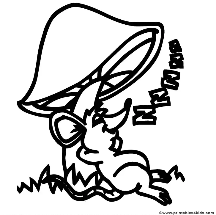 Mushroom Coloring Pages 94
