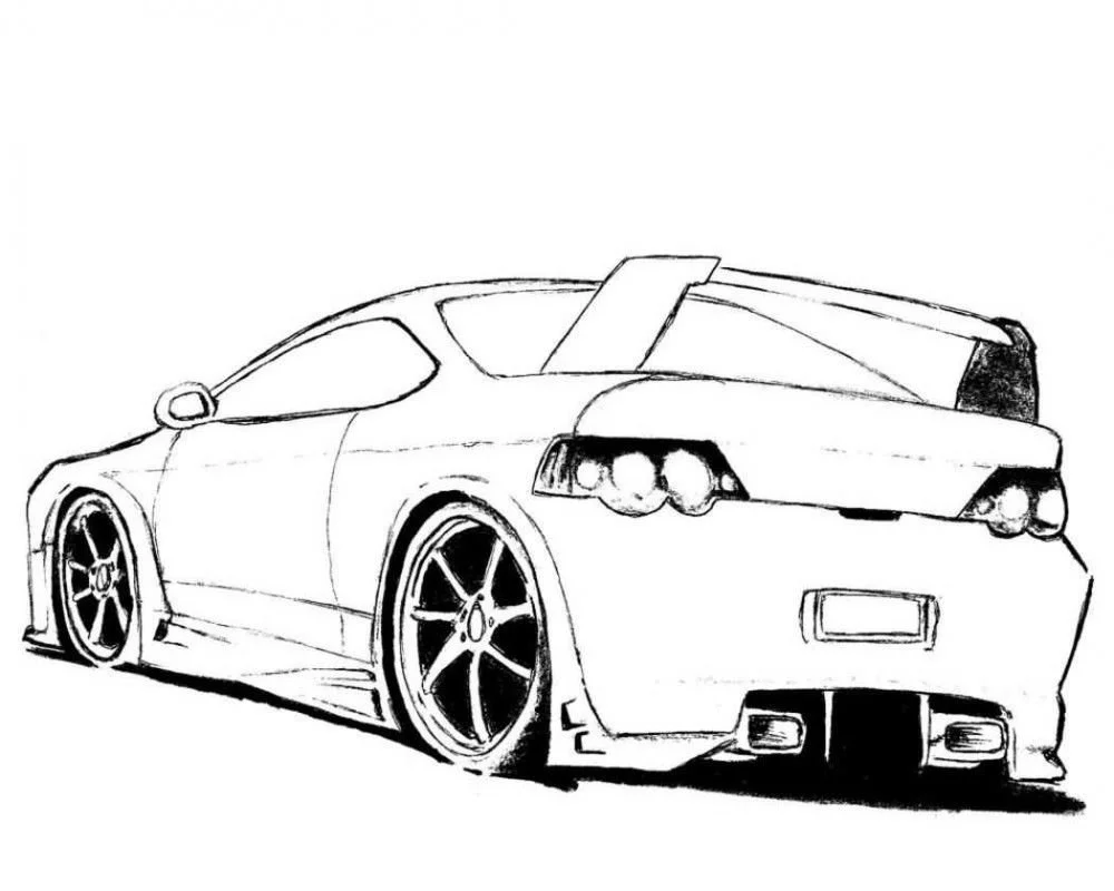 Ausmalbilder Mustang 30