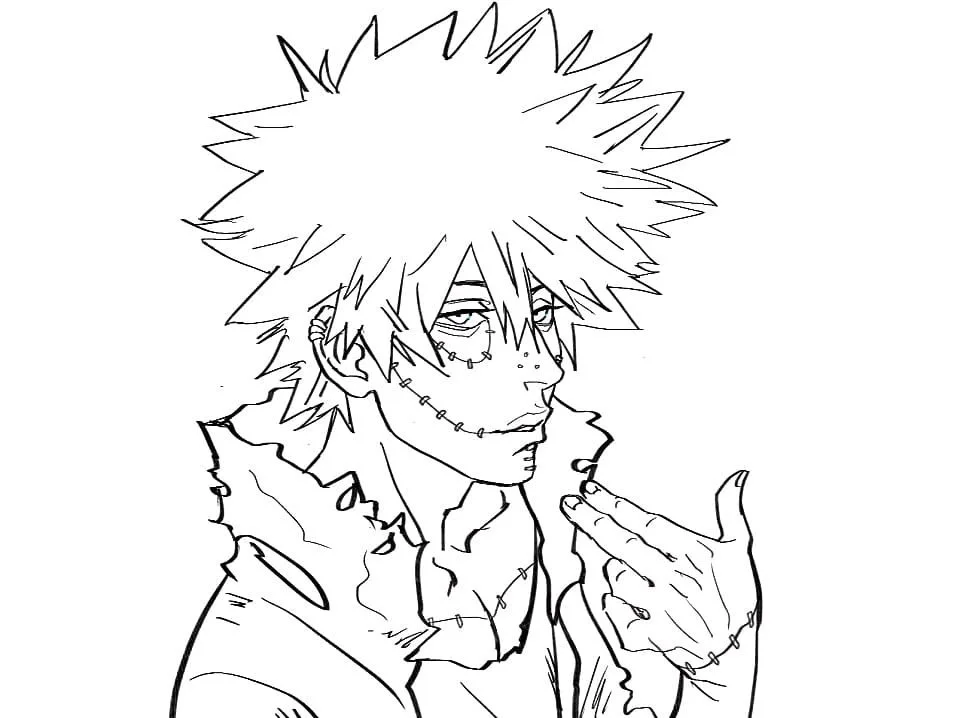 My Hero Academia Para Colorear 15