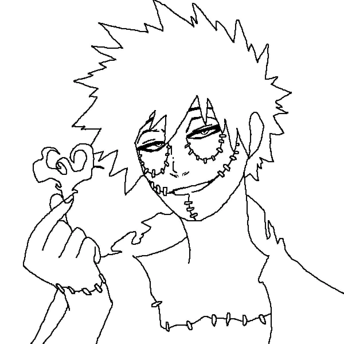 My Hero Academia Para Colorear 16