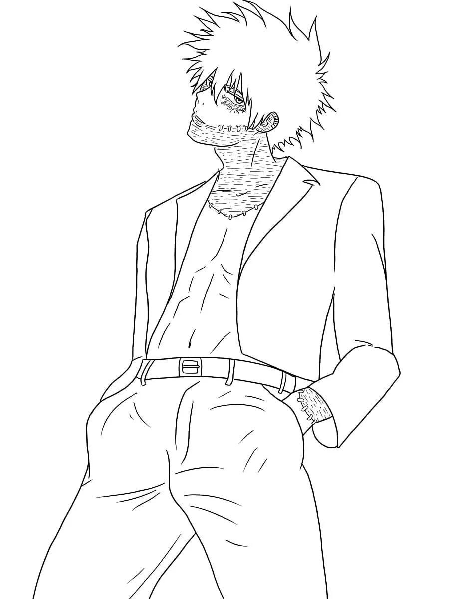My Hero Academia Para Colorear 17