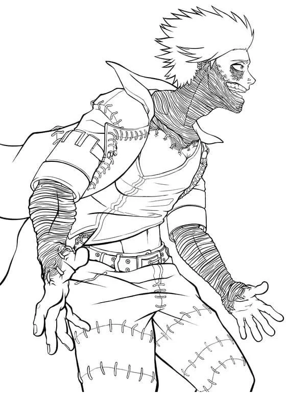 My Hero Academia Para Colorear 18