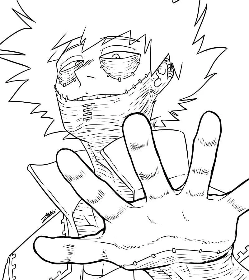 My Hero Academia Para Colorear 19