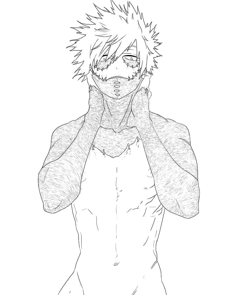 My Hero Academia Para Colorear 20