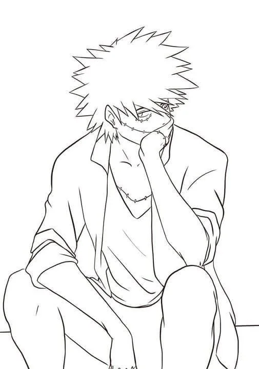 My Hero Academia Para Colorear 6