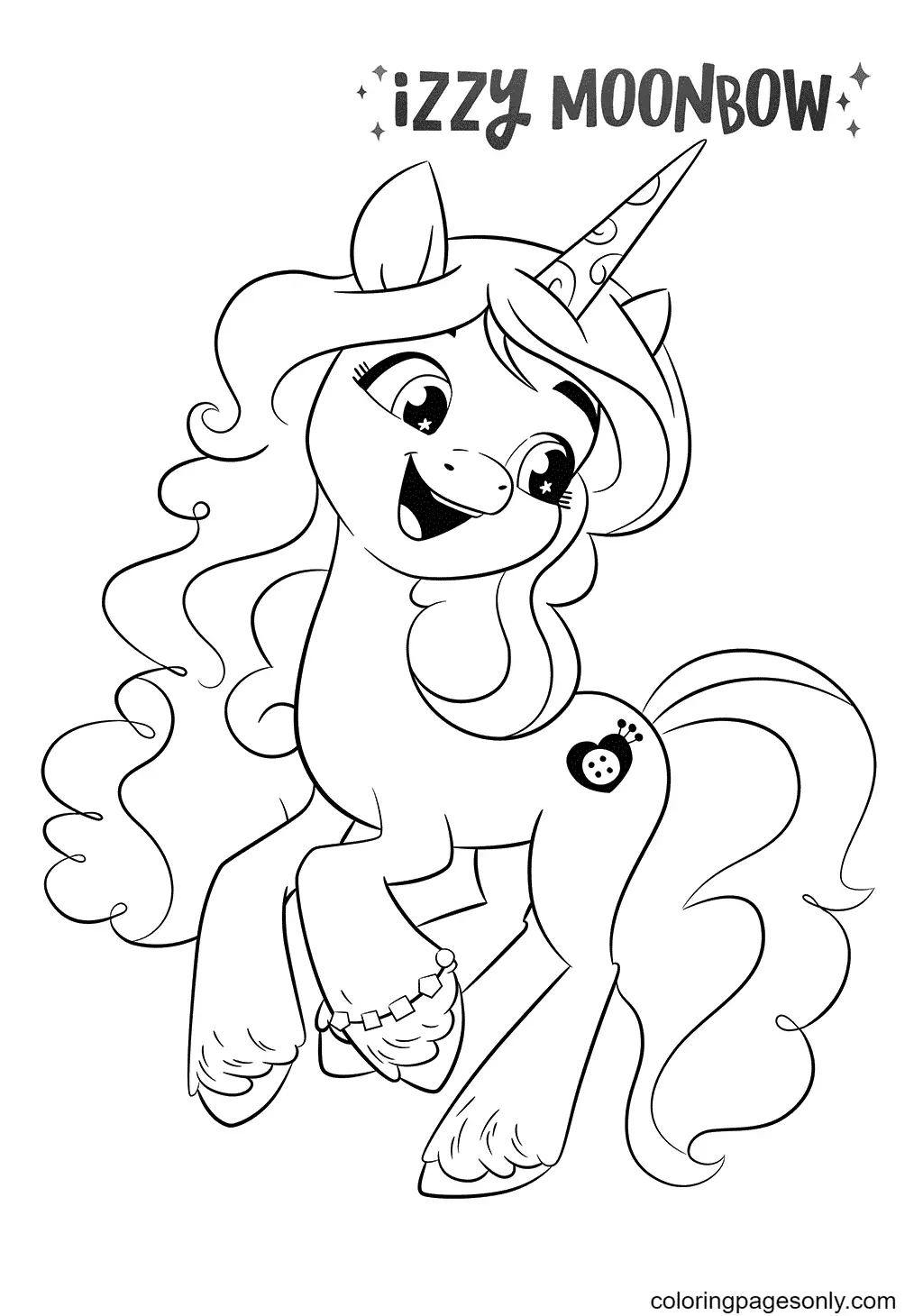 Desenhos de My little pony Nova Geracao Para Colorir 16