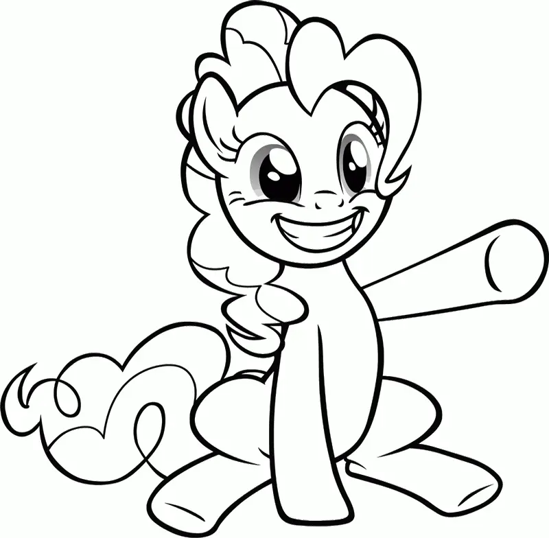 Desenhos de My Little Pony Para Colorir 18