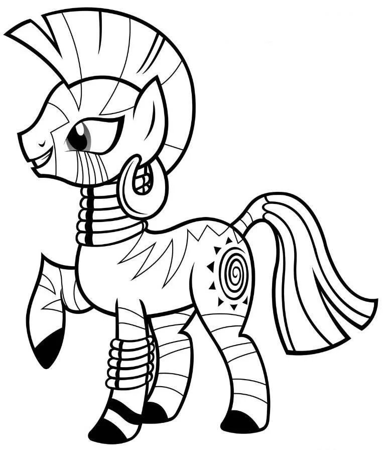 Desenhos de My Little Pony Para Colorir 19