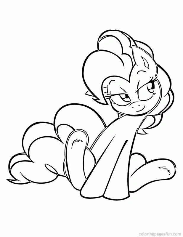 Desenhos de My Little Pony Para Colorir 21