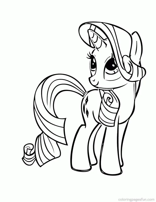 Desenhos de My Little Pony Para Colorir 27