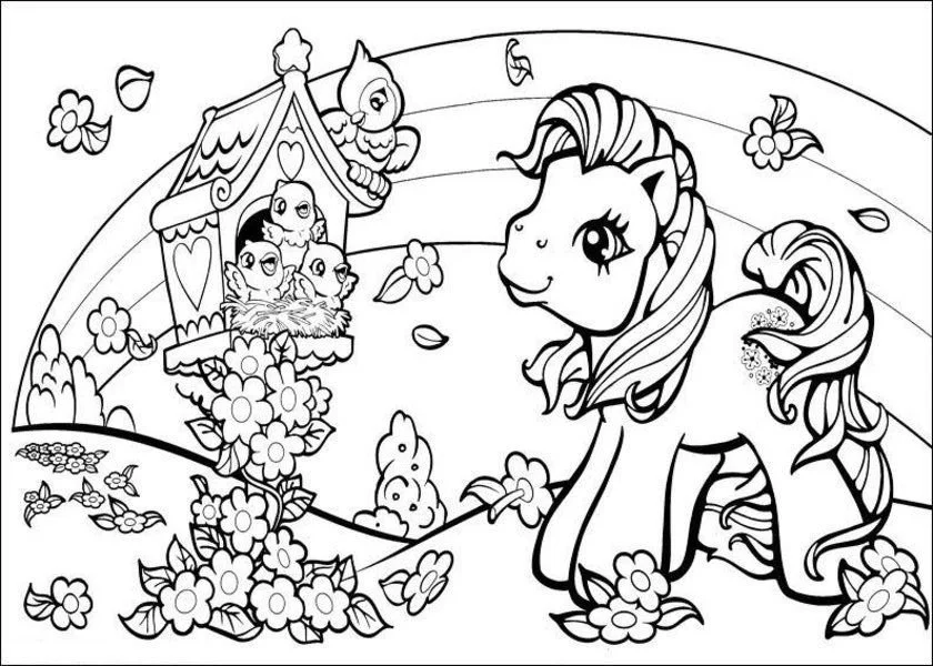 Desenhos de My Little Pony Para Colorir 3