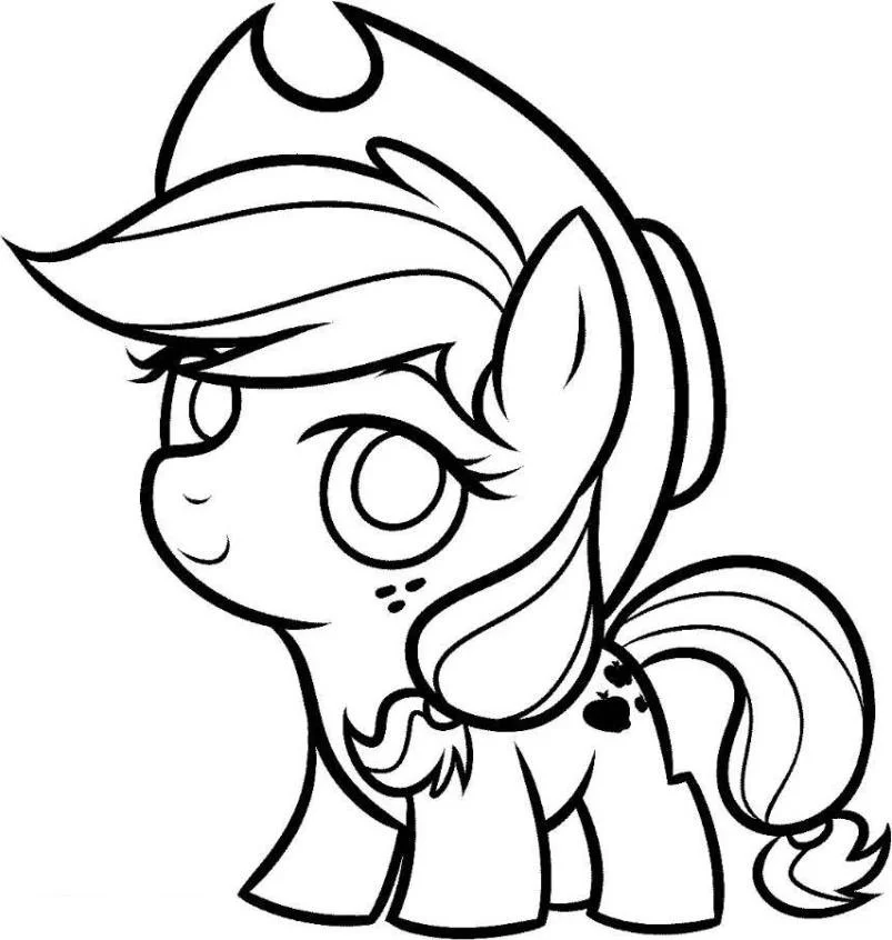 Desenhos de My Little Pony Para Colorir 46