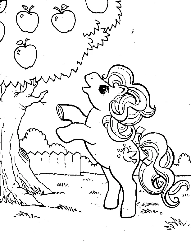 Desenhos de My Little Pony Para Colorir 7