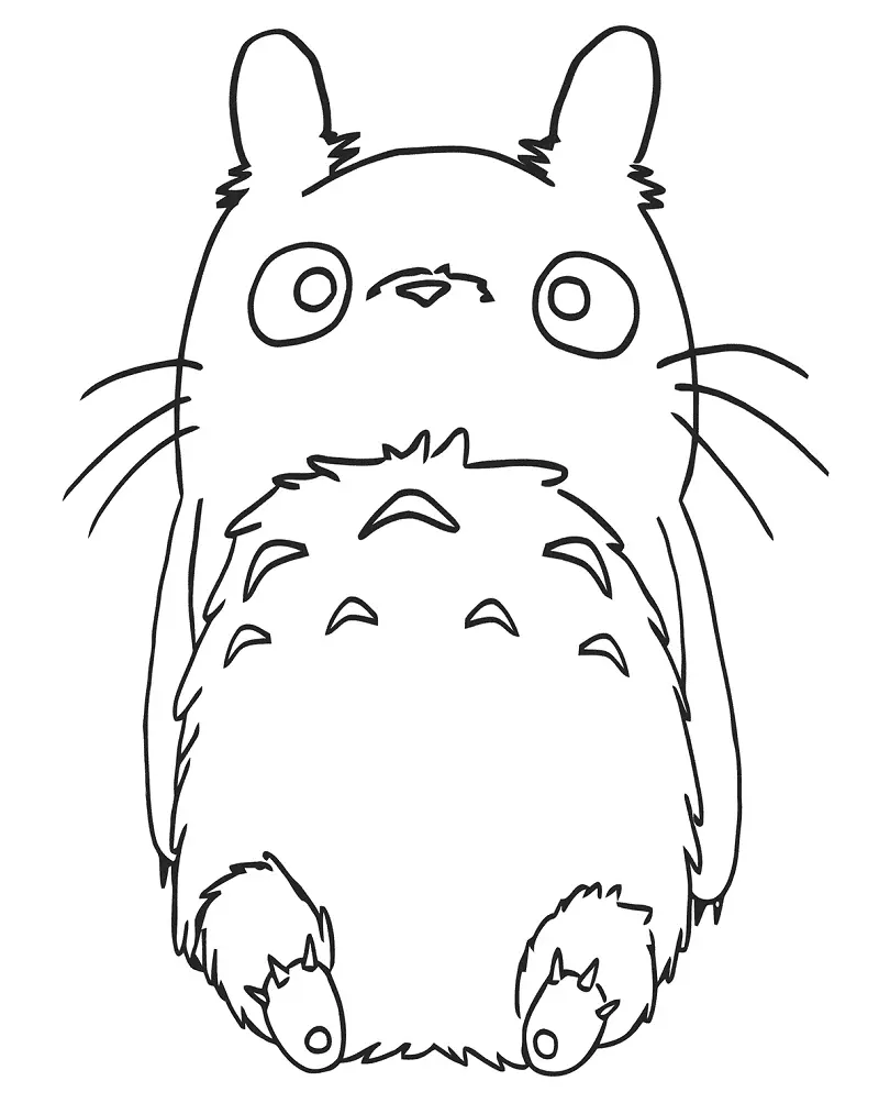 My Neighbor Totoro Coloring Pages