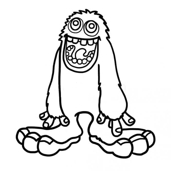 My Singing Monsters Coloring Pages 14