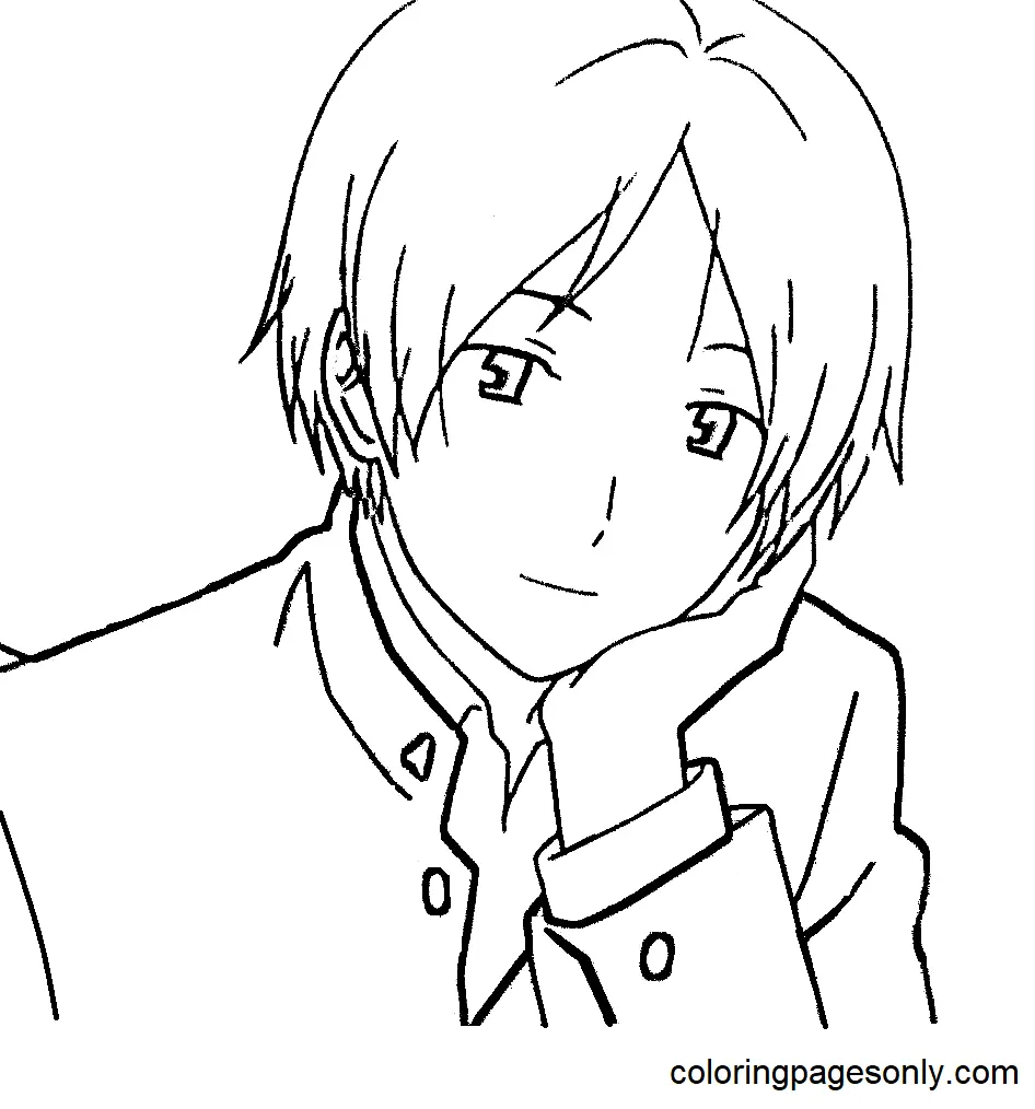 Natsume Yuujinchou Para Colorear 22