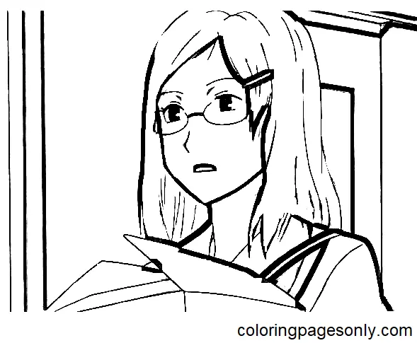 Natsume Yuujinchou Para Colorear 39
