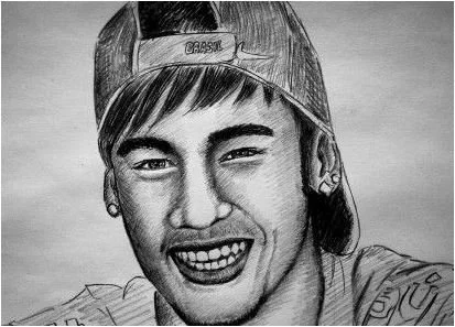 Neymar Coloring Pages