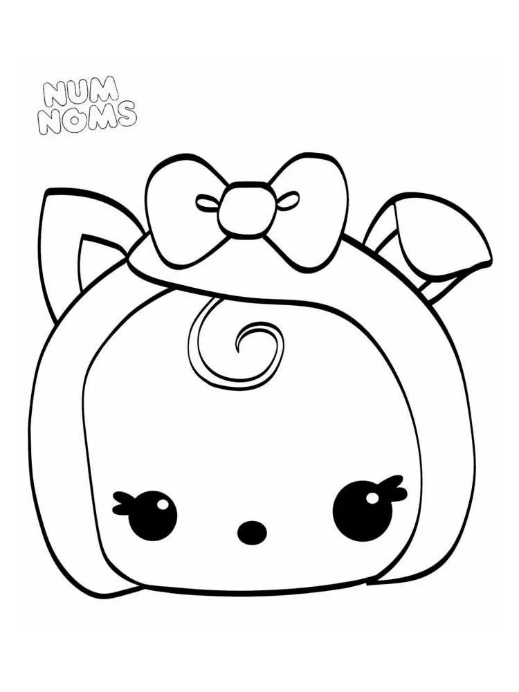 Desenhos de Num Noms Para Colorir 23