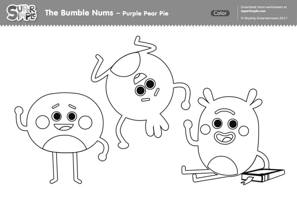 Desenhos de Num Noms Para Colorir 39