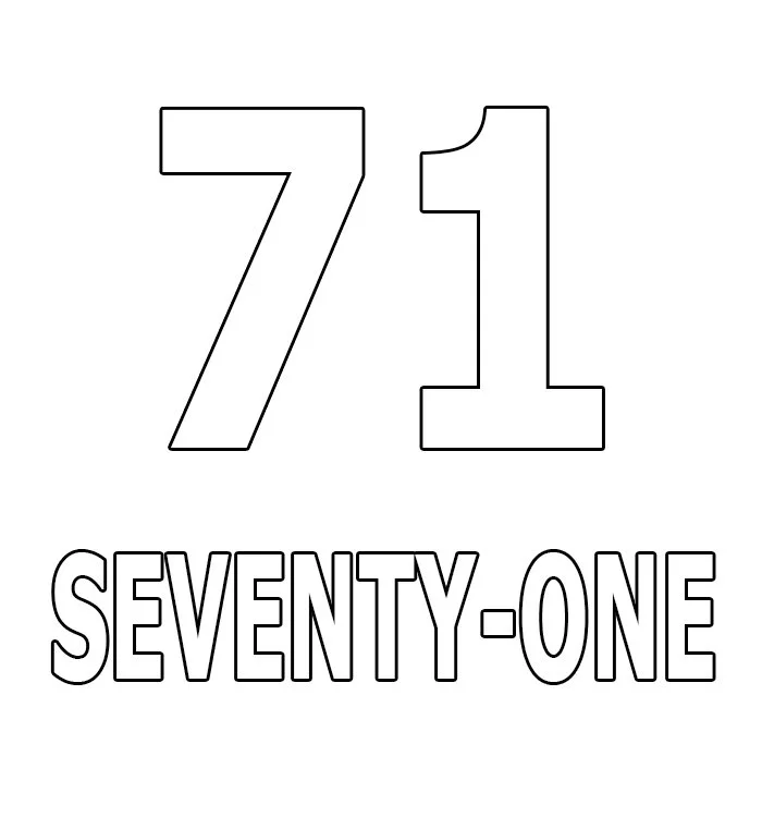 Zahlen Ausmalbilder 72