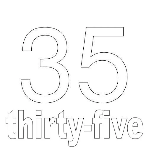 Zahlen Ausmalbilder 74