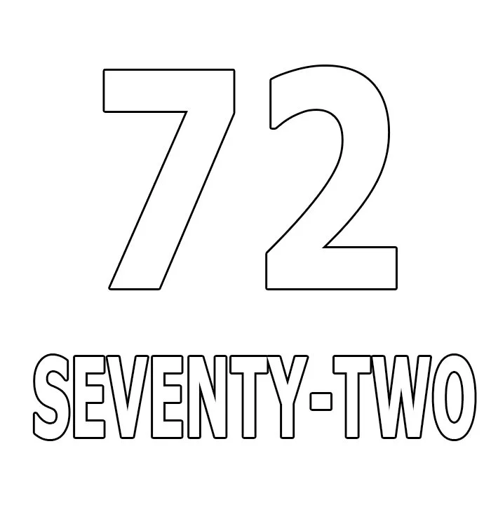 Zahlen Ausmalbilder 76