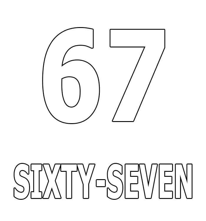 Zahlen Ausmalbilder 96