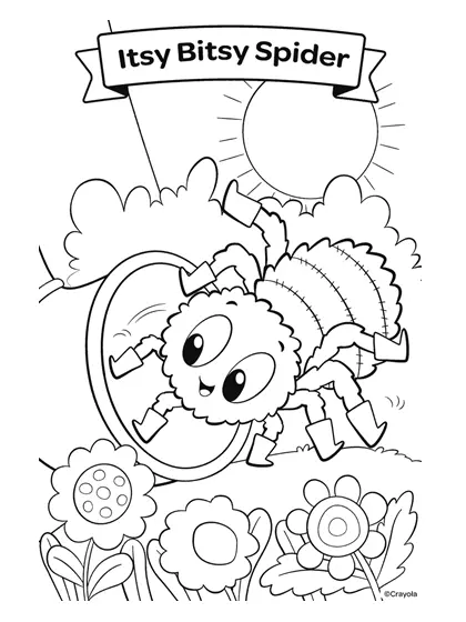 Nursery Rhymes Coloring Pages 16
