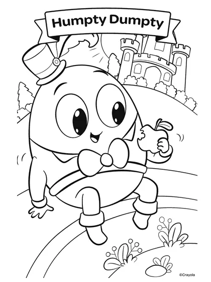 Nursery Rhymes Coloring Pages 30