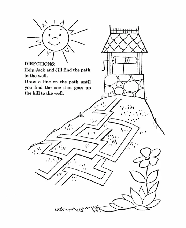 Nursery Rhymes Coloring Pages 39