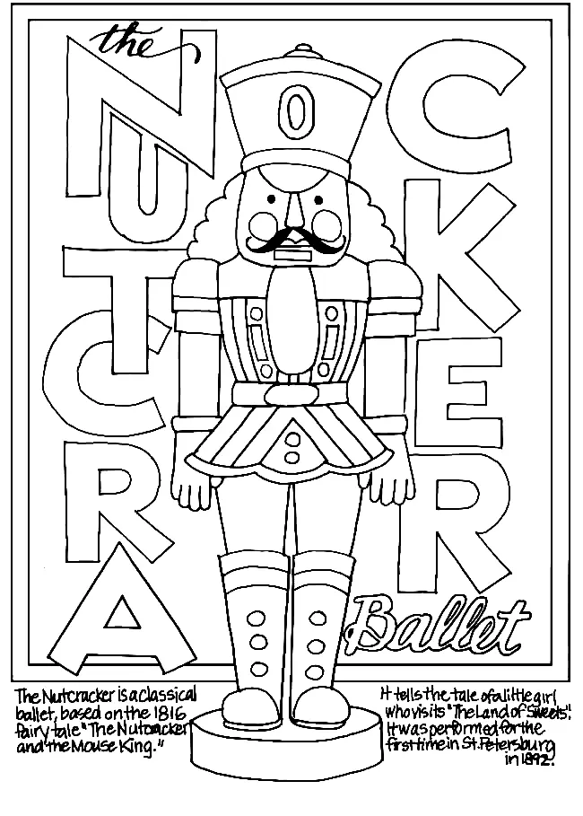 Desenhos de O Quebra-Nozes Para Colorir 15