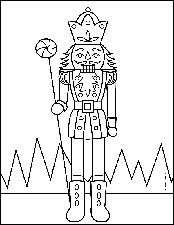 Desenhos de O Quebra-Nozes Para Colorir 18