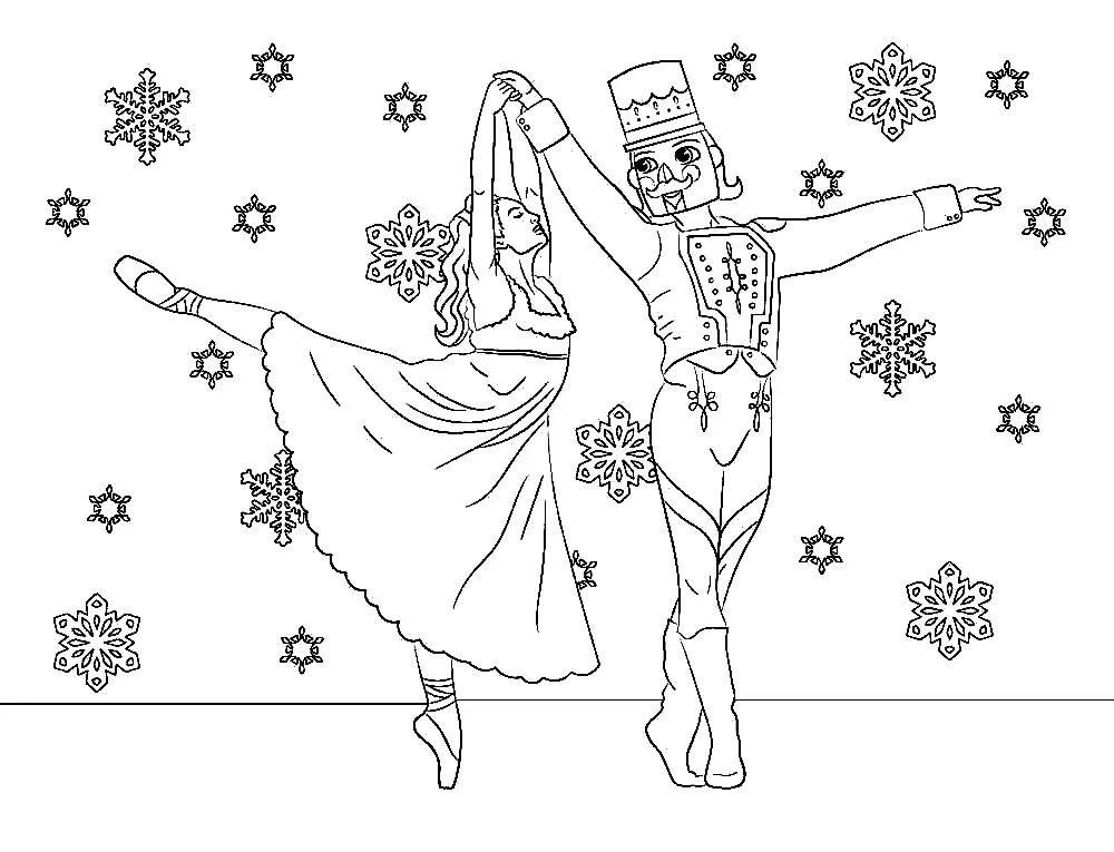 Desenhos de O Quebra-Nozes Para Colorir 4