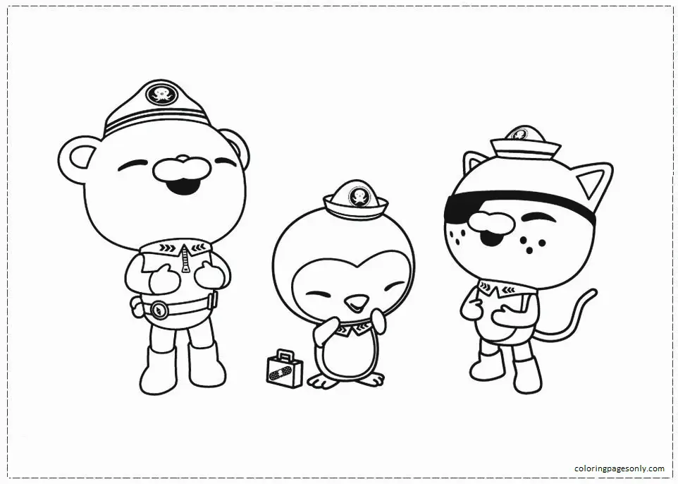 Octonauts Para Colorear 33