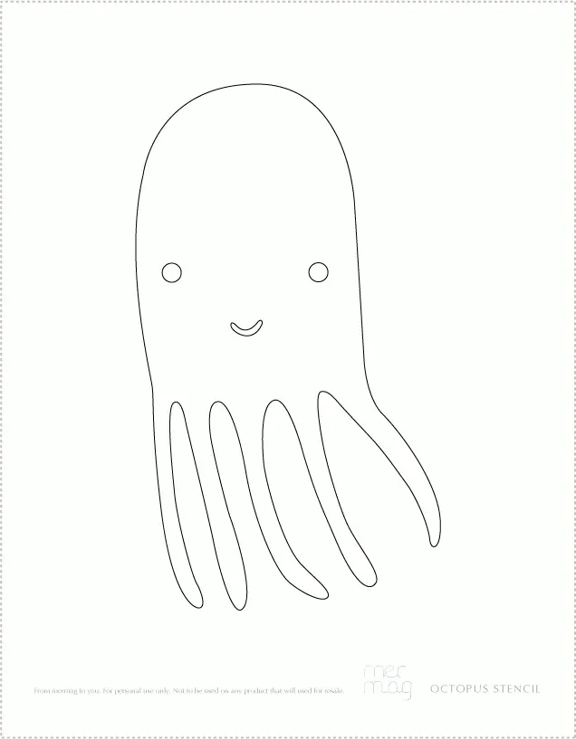 Pulpo Para Colorear 79