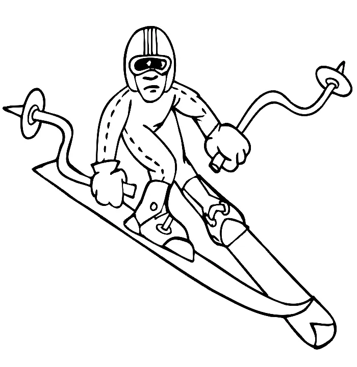 Olympische Ausmalbilder 26