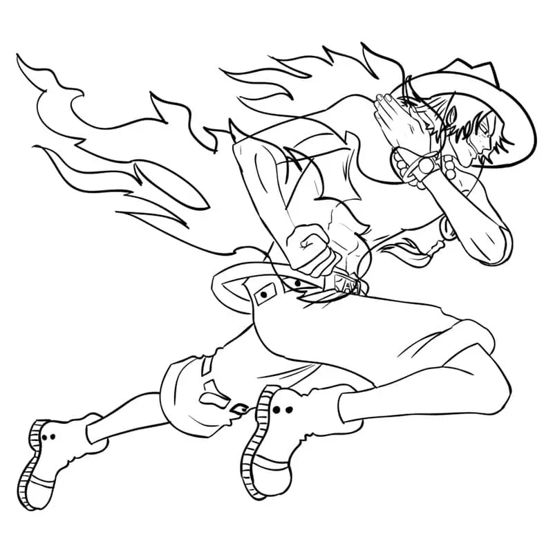 Personajes One Piece Para Colorear 10