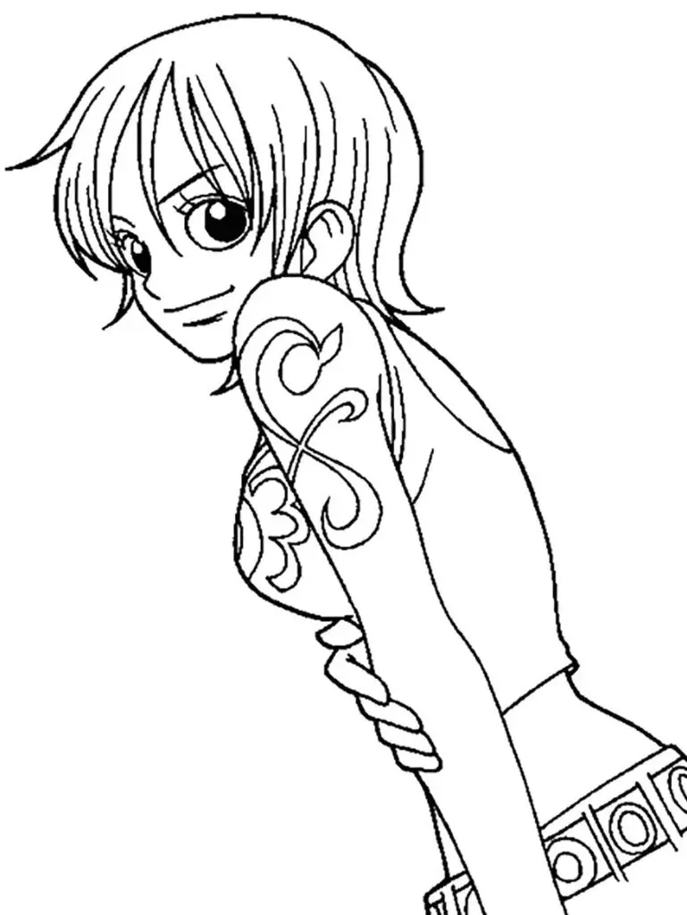 Personajes One Piece Para Colorear 4