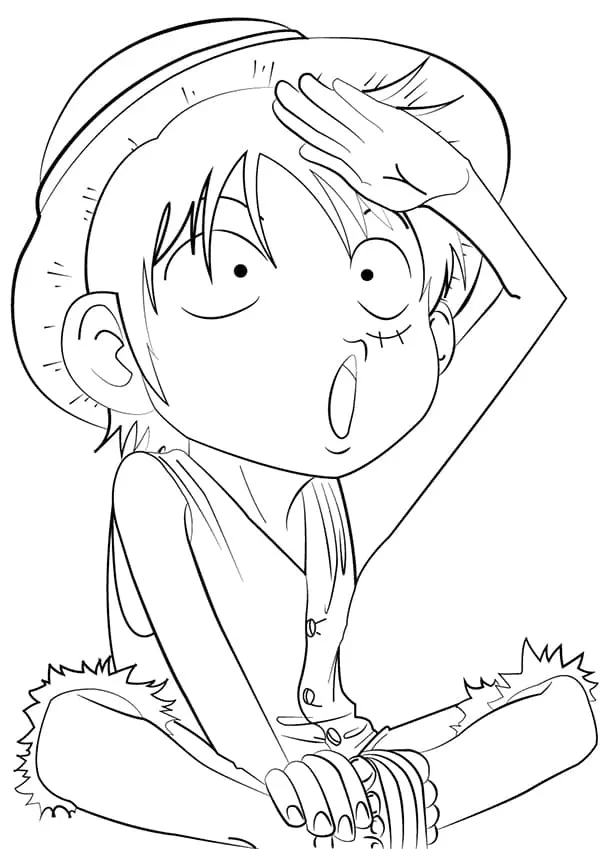 Personajes One Piece Para Colorear 7