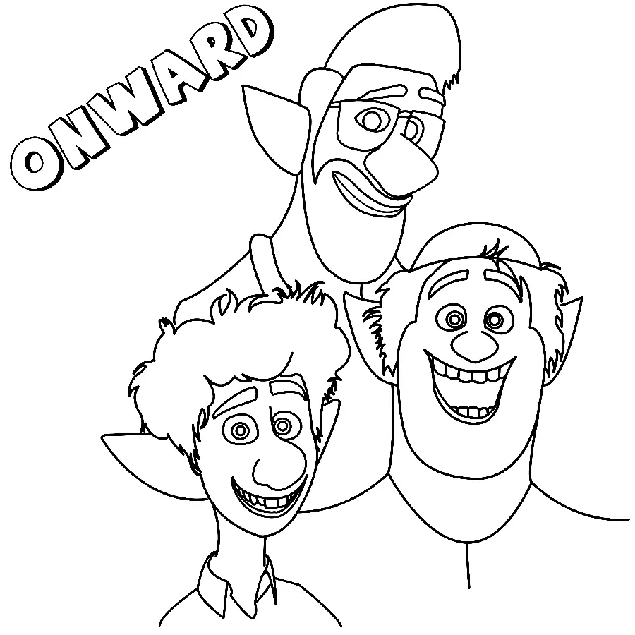Onward Coloring Pages 11
