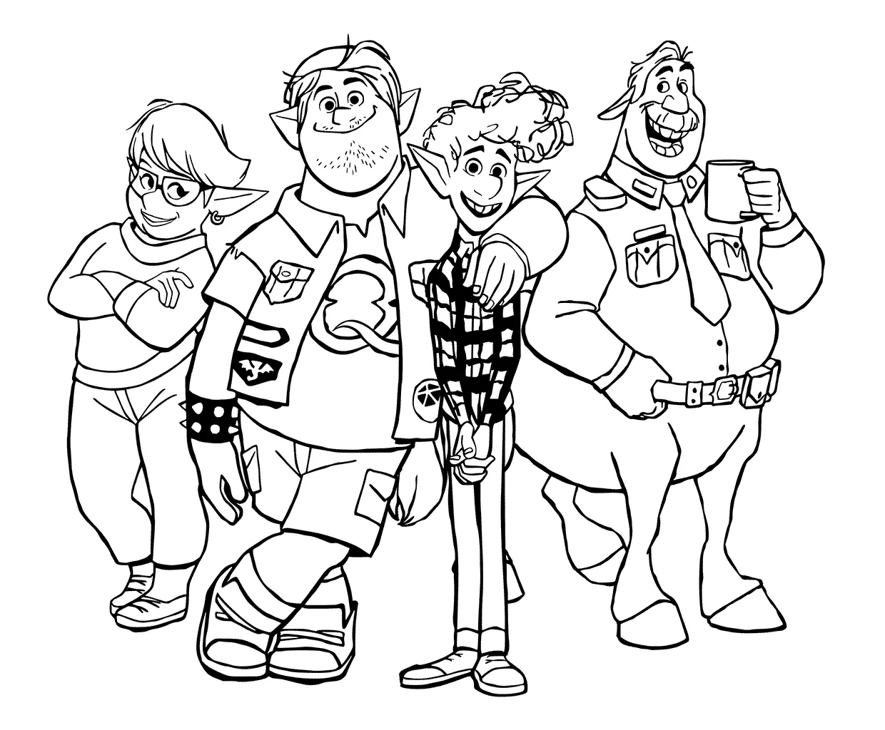 Onward Coloring Pages 24