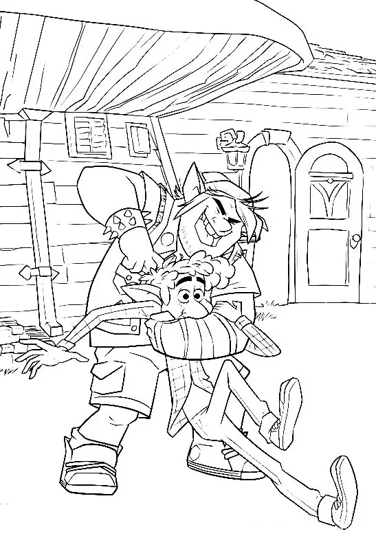 Onward Para Colorear