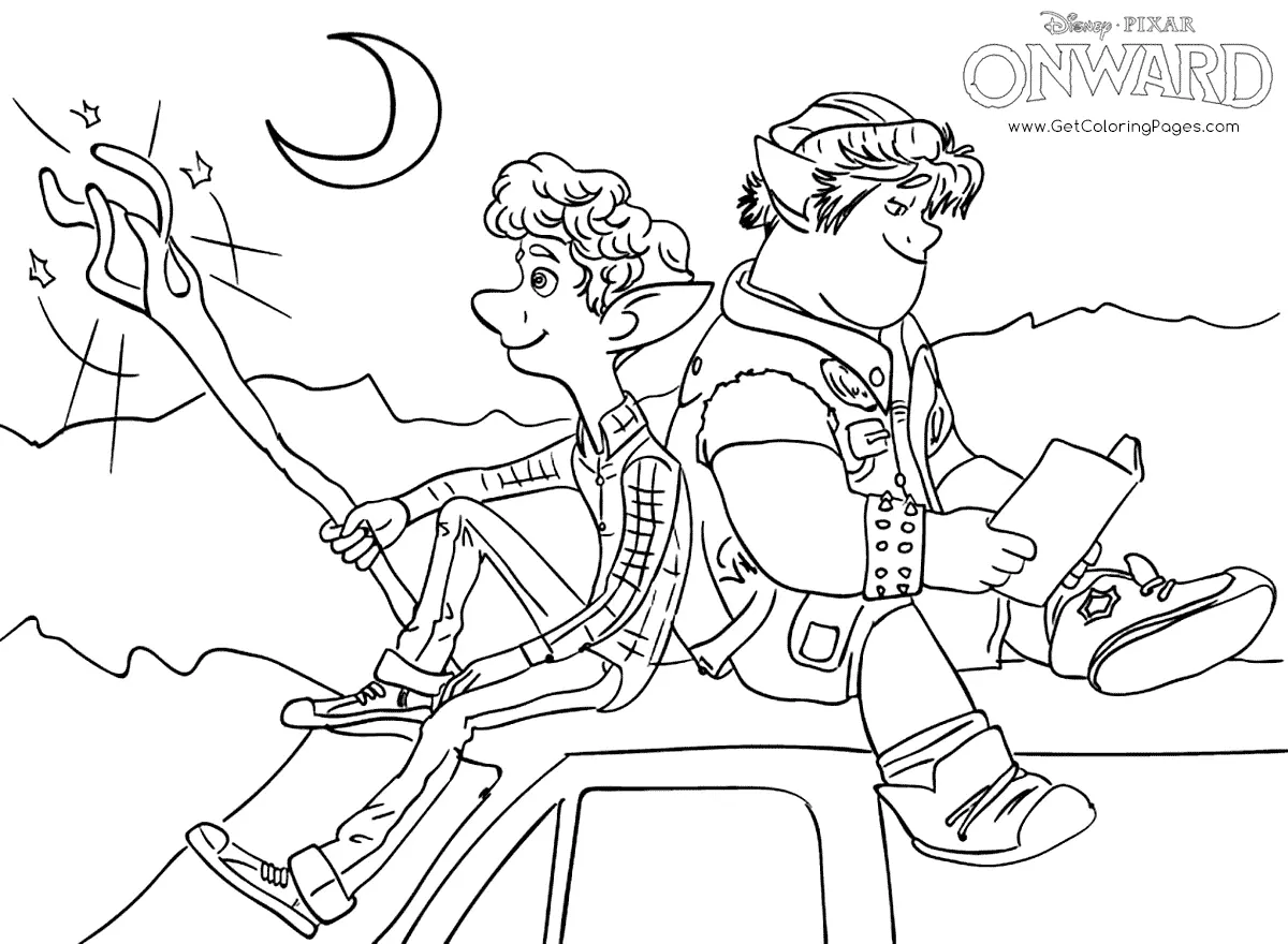 Onward Coloring Pages 6